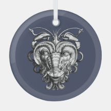 ルネッサンスグロテスクガルゴイル顔ロブスターマン