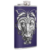 ルネッサンスグロテスクガルゴイル顔ロブスターマン フラスク (右)