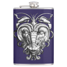 ルネッサンスグロテスクガルゴイル顔ロブスターマン フラスク