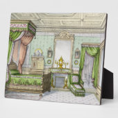 ルネッサンススタイルのベッドルーム（カラーリトボ） フォトプラーク (側面)