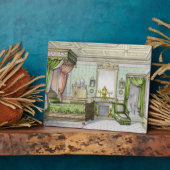 ルネッサンススタイルのベッドルーム（カラーリトボ） フォトプラーク (側面)