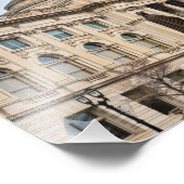 ルネッサンススタイルの公共図書館 フォトプリント            (角)