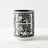 ルネッサンススタイルアルファベット文字Hオンマグカップ マグカップ (中央)