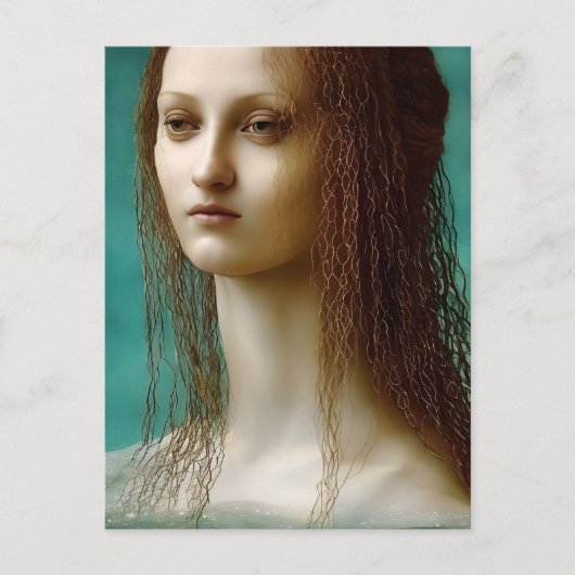 ルネッサンススタイルマーメイド ポストカード (正面)