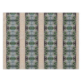 ルネッサンスタペストリーラビットフローラデコールファンシー テーブルクロス (正面(横))