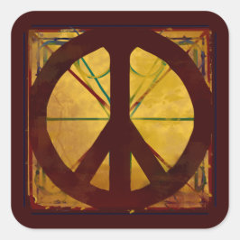 ルネッサンスダヴィンチスタイルピースサイン スクエアシール