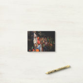 ルネッサンスダークブラックフルーツとカキ ポストイット (デスク上)