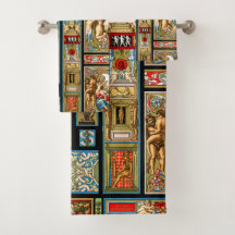 ルネッサンステーマ織物と織物