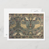 ルネッサンスデザイン17世紀（絹） ポストカード (正面/裏面)