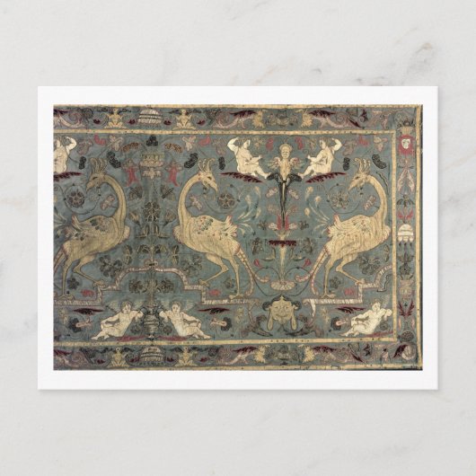 ルネッサンスデザイン17世紀（絹） ポストカード (正面)