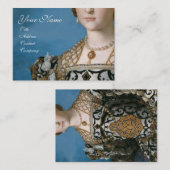 ルネッサンスファッションジュエリー衣装デザイナー 名刺 (正面/裏面)