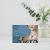 ルネッサンスファッションジュエリー衣装デザイナー 名刺 (スタンド正面)