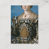 ルネッサンスファッションジュエリー衣装デザイナー 名刺 (裏面)