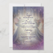 ルネッサンスフェアユタレファンタジーロマン結婚ティック 招待状 (裏面)