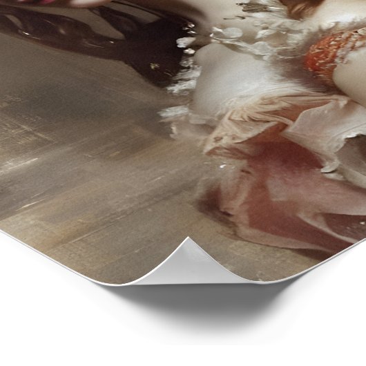 ルネッサンスプリンセスAIがファンタジーアートを生成 ポスター (角)