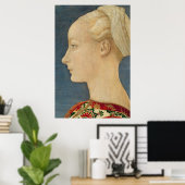 ルネッサンスポートレートの女性ポスター ポスター (ホームオフィス)