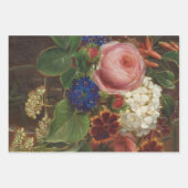 ルネッサンスムードドライバラペタルトリオ ラッピングペーパーシート (正面)