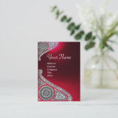 ルネッサンスモノグラムレッドルビージェム 名刺 (スタンド正面)