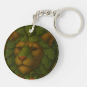 ルネッサンスライオンポートレート キーホルダー (裏面)