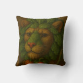 ルネッサンスライオンポートレート クッション (裏面)