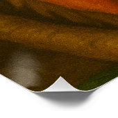 ルネッサンスライオンポートレート ポスター (コーナー)