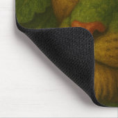 ルネッサンスライオンポートレート マウスパッド (コーナー)