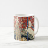 ルネッサンスレディとユニコーン（味） コーヒーマグカップ (正面右)