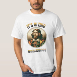 ルネッサンス与えスの美おもしろい美Tシャツ Tシャツ