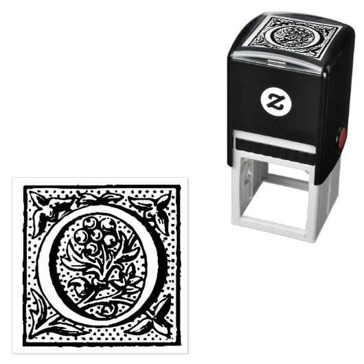 ルネッサンス中世モノグラム文字 セルフインキングスタンプ (インサイチュ)