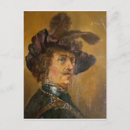 ルネッサンス人 ポストカード (正面)