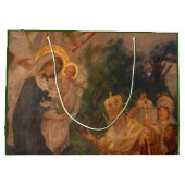 ルネッサンス出生シーン抱き枕 ラージペーパーバッグ (裏面)