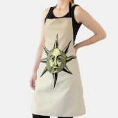 ルネッサンス天文学 – 太陽顔ハンドカラー エプロン (インサイチュ)