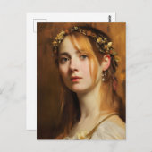 ルネッサンス女性 ポストカード (正面/裏面)