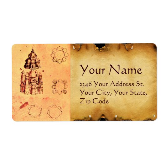 ルネッサンス建築プロジェクト，建築家 ラベル (正面)