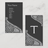 ルネッサンス建築家/建築モノグラム1 名刺 (正面/裏面)