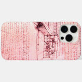 ルネッサンス建築、建築家、エンジニア、ピンク Case-Mate iPhoneケース (裏面 (横))