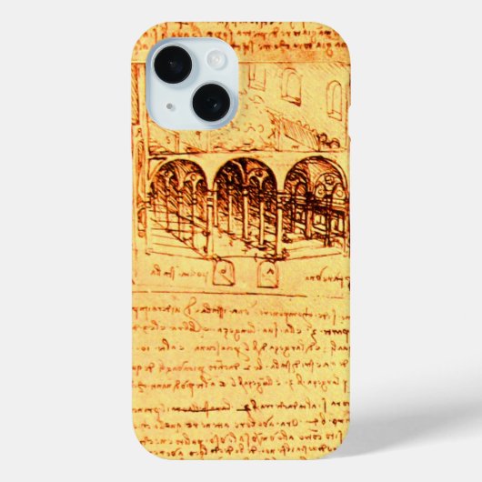 ルネッサンス建築、建築家、エンジニア Case-Mate iPhoneケース (裏面)