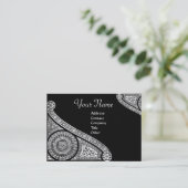 ルネッサンス建築、建築、白黒 名刺 (スタンド正面)