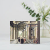 ルネッサンス様式のホール ポストカード (スタンド正面)