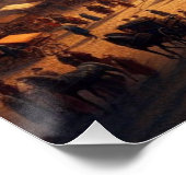 ルネッサンス油彩画 ポスター (コーナー)