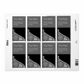 ルネッサンス灰色 ラベル (フルシート)