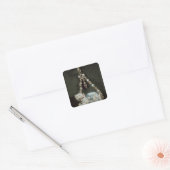 ルネッサンス猫ペンダント スクエアシール (封筒)