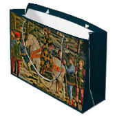 ルネッサンス王室のオン馬 ラージペーパーバッグ (裏面アングル)