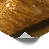 ルネッサンス王室のペットポートレート絵画ズバイミリーM ポスター (角)