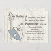 ルネッサンス結婚の武器 招待状 (正面/裏面)