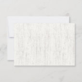 ルネッサンス結婚スの武器反応 招待状 (裏面)