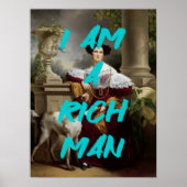 ルネッサンス絵画の引用文ウォール改造芸術 ポスター (正面)