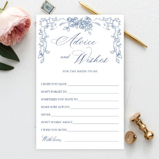 ルネッサンス華美スダスティブルーウィーズ&アドバイスカード