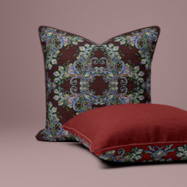 ルネッサンス華美装飾用クッション – リッチブラウン クッション