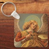 ルネッサンス遊エンジェルのバイオリンMelozzo da Forli キーホルダー (正面)